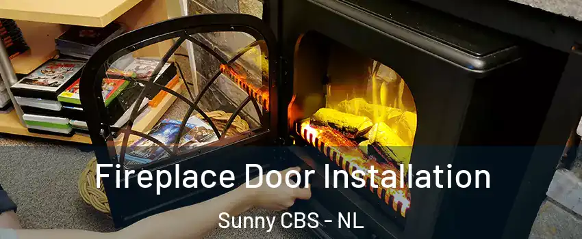  Fireplace Door Installation Sunny CBS - NL