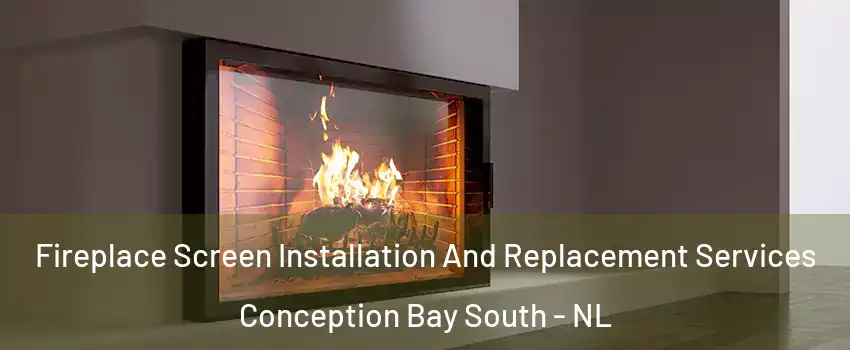 Fireplace Screen Installation And Replacement Services Conception Bay South - NL