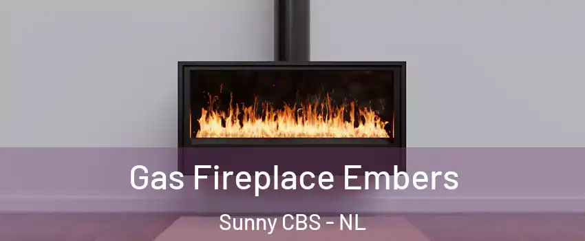  Gas Fireplace Embers Sunny CBS - NL