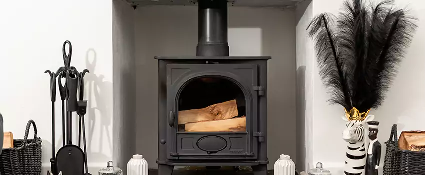 Thelin Hearth Products Providence Pellet Insert Fireplace Installation in Lawrence Pond, NL