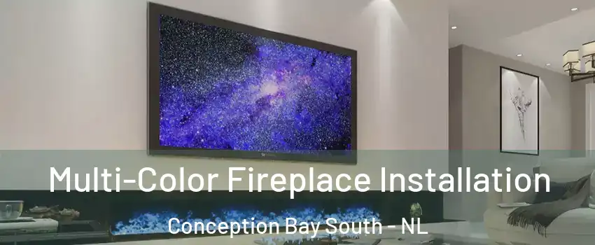  Multi-Color Fireplace Installation Conception Bay South - NL