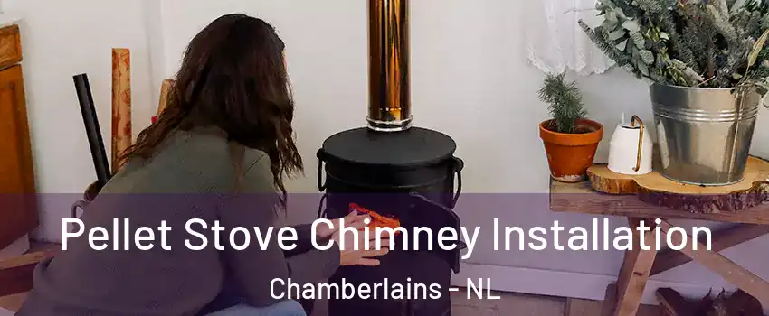  Pellet Stove Chimney Installation Chamberlains - NL