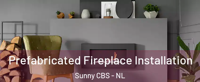  Prefabricated Fireplace Installation Sunny CBS - NL